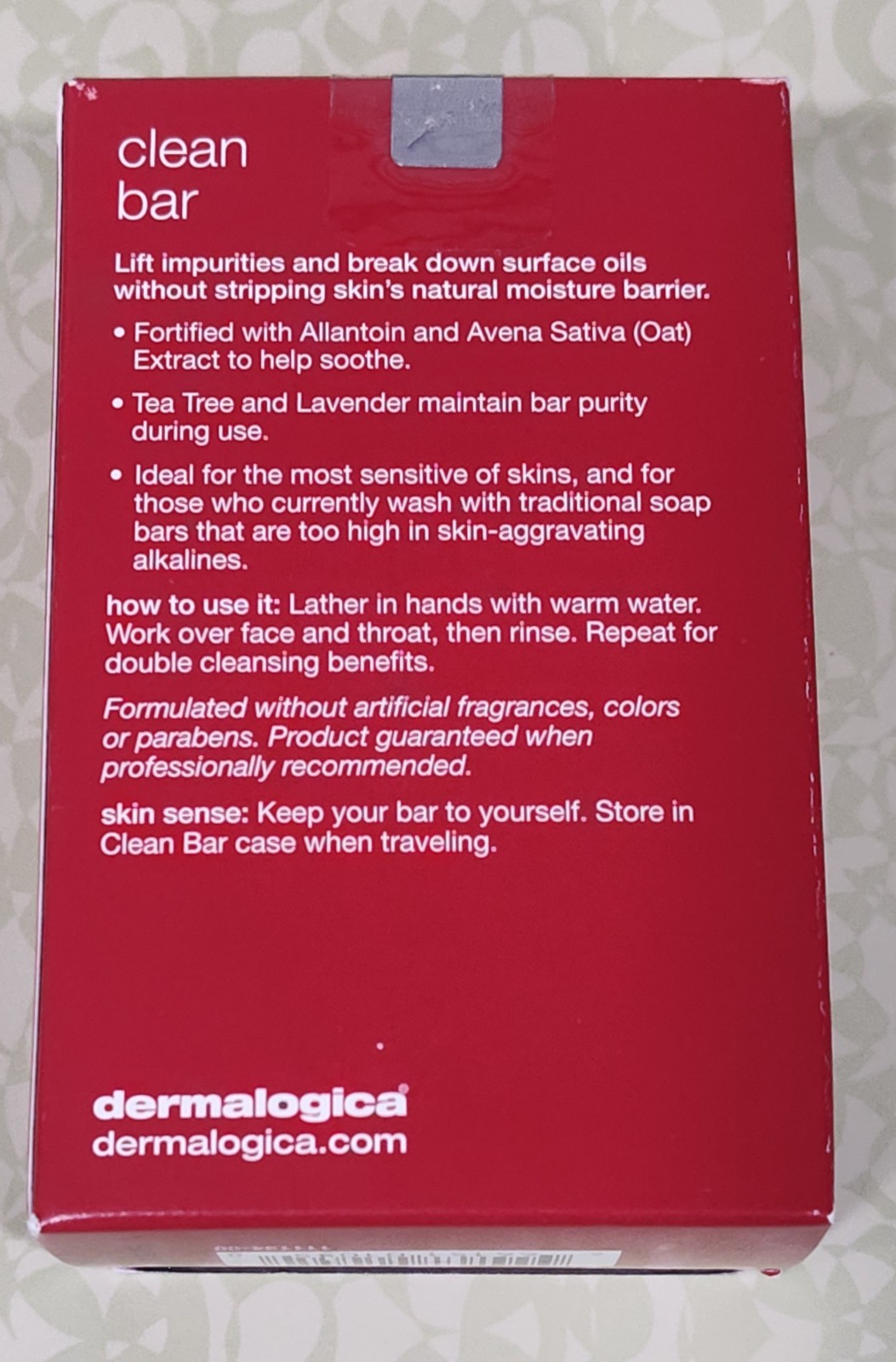 Dermalogica Clean Bar 5oz Clean Clear Skin Health And Beauty Acme Rare Discontin