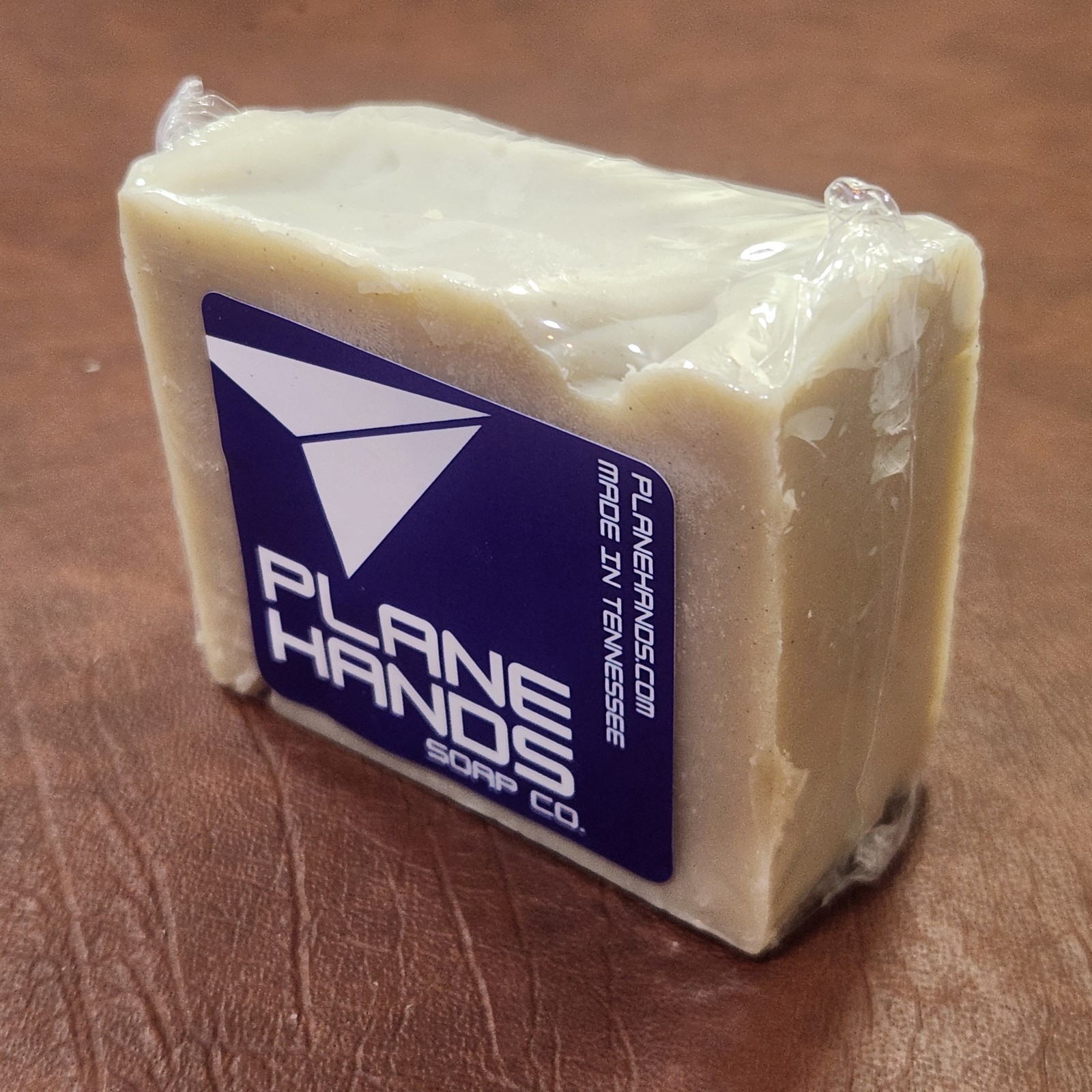 PLANE HANDS SOAP Co. Cold Processed Soap; Full-Body Soap; Citron & Oak