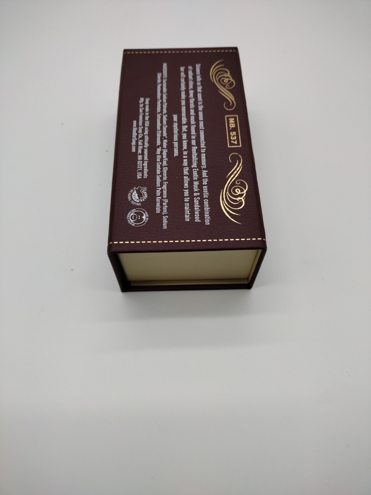 San Francisco Soap Co Man Bar Exotic Musk Sandalwood 10oz Revitalizing MB537