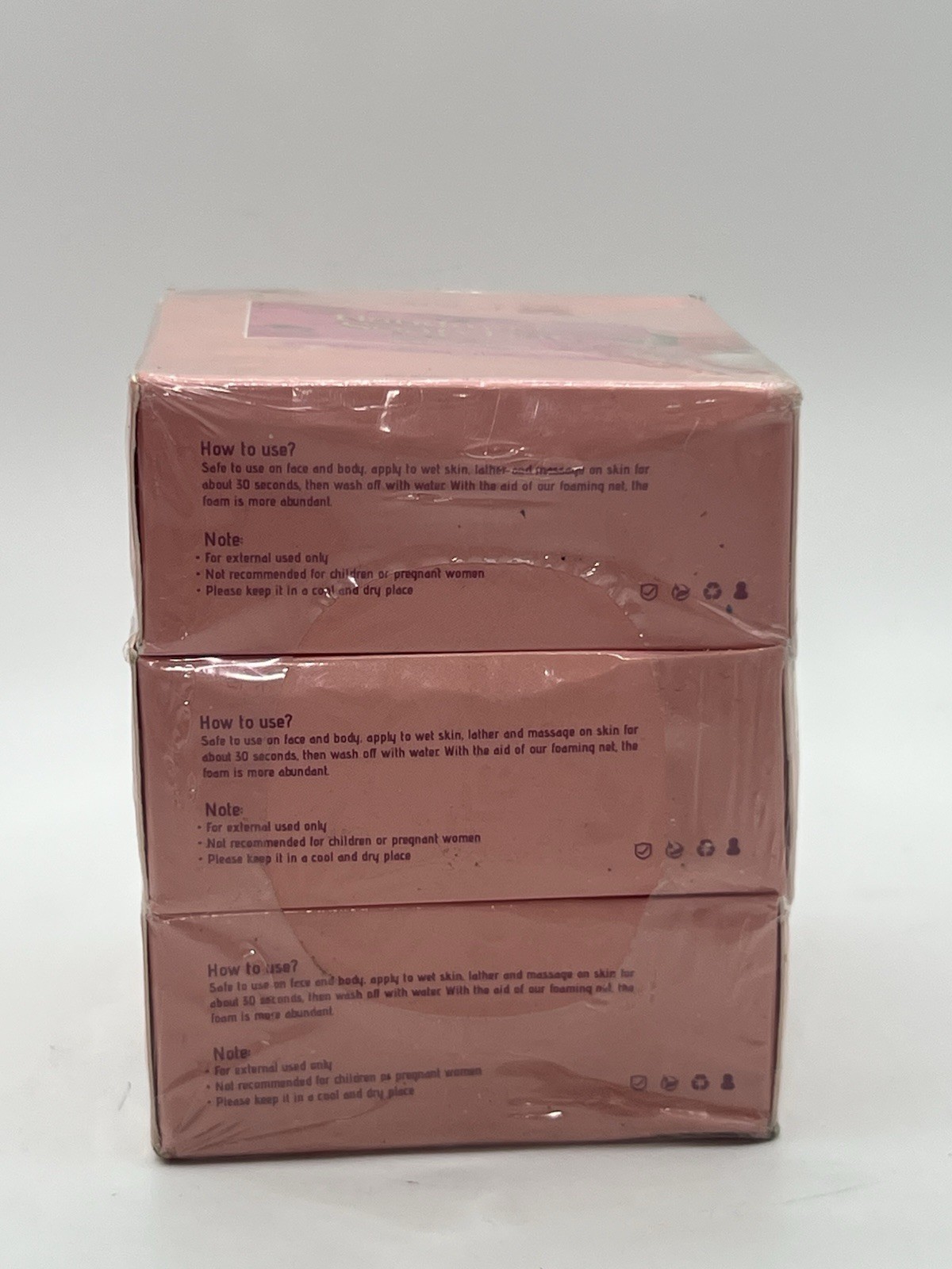 Litchi Scent Mr. A Handmade Soap Natural And Organic Three 3.52oz Bars B76