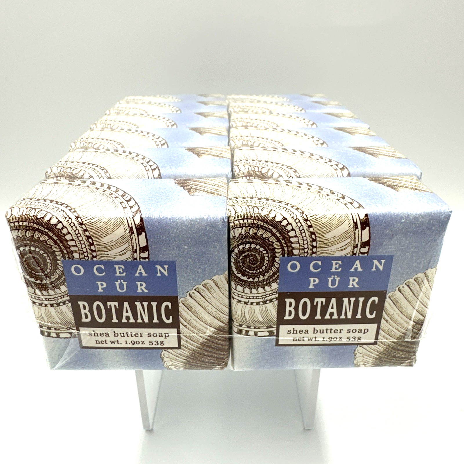 Greenwich Bay Ocean Pur Botanic Shea Butter Soap Lot Of 12 Bars/1.9oz Each
