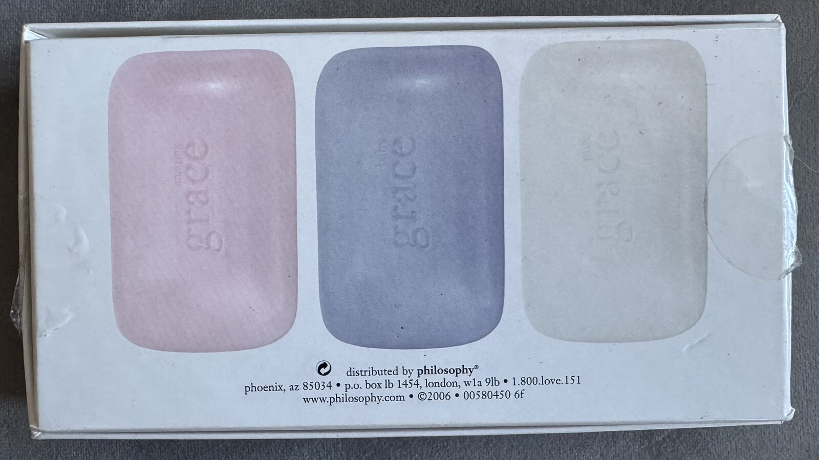 ~💕Philosophy 2 Piece STATE OF GRACE SOAP PURE GRACE, BABY GRACE NEW