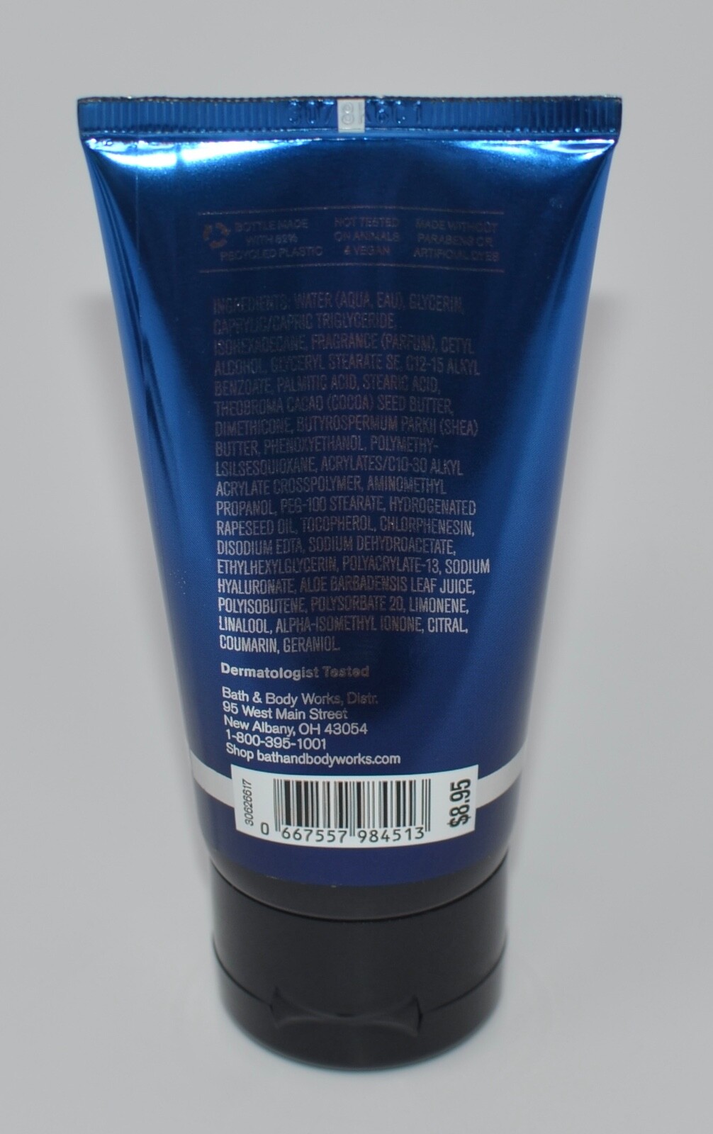 3 BATH & BODY WORKS OCEAN ULTIMATE HYDRATION CREAM HAND LOTION TRAVEL SIZE 2.5OZ