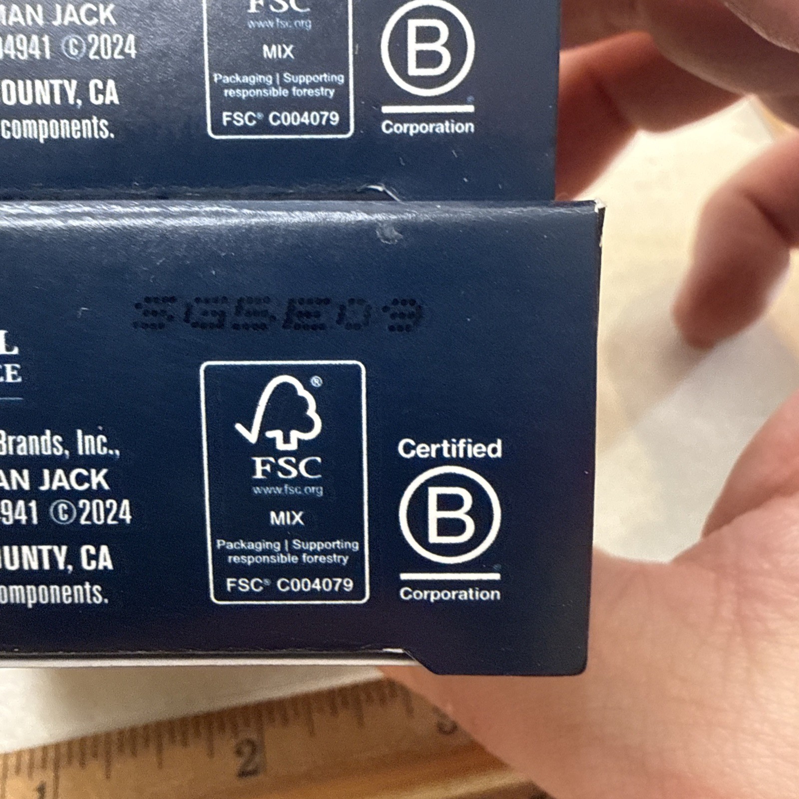2x Every Man Jack NORTHERN LIGHTS Bar Soap Glacial Clay Peppermint Masculine Lot