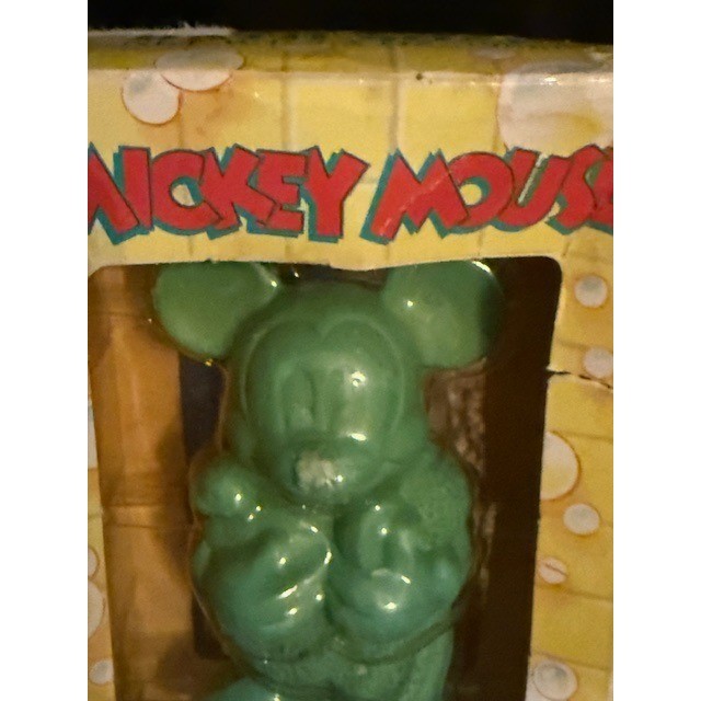 Vintage Mickey Mouse Bath Soap 3.4 oz. 1990s Disney Collectible New in Box