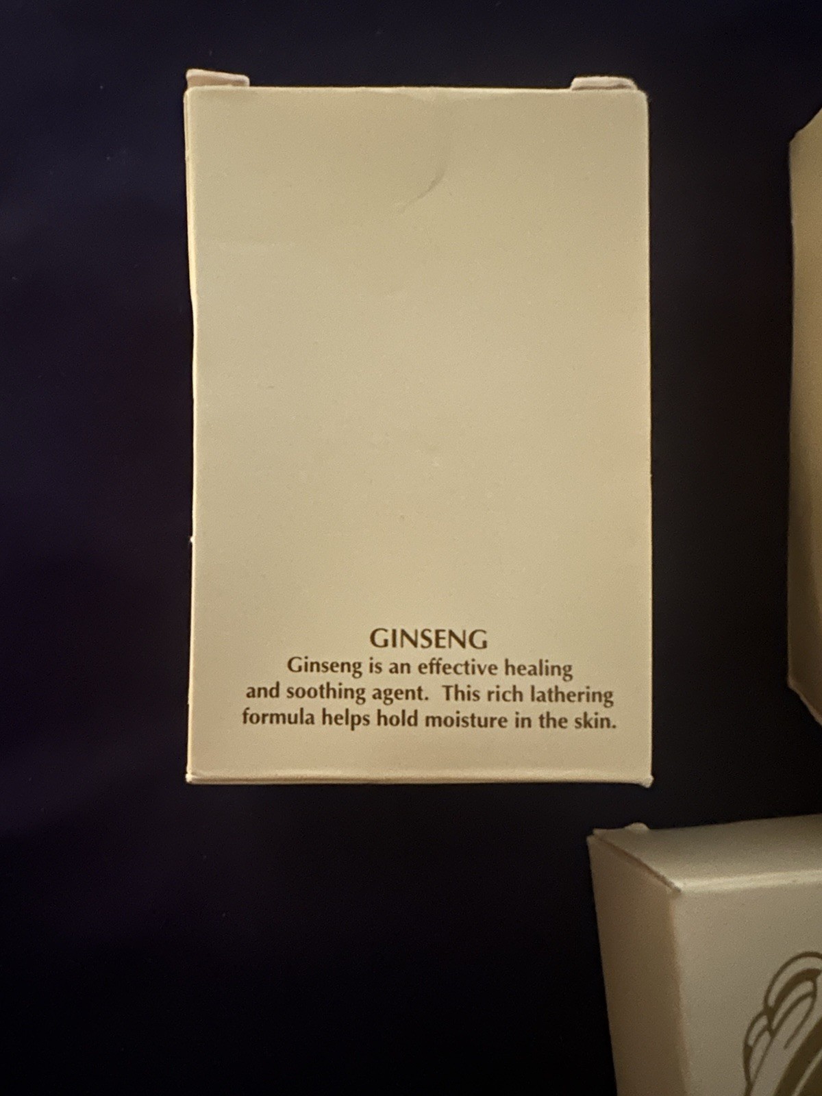 2 Ginseng Clarifying Bars and 1 Comfrey Clarifying Bar Cruise Ship Vintage Soaps