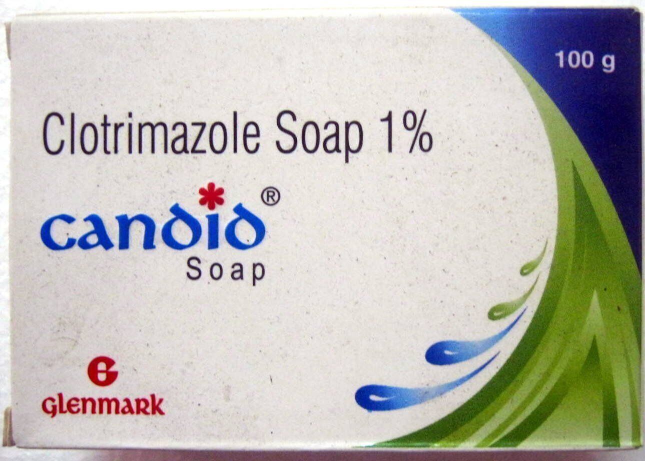 Candid Soap Anti-fungal Bathing Bar 125g by Glenmark PACK OF 2 PIECE FREE SHIPP
