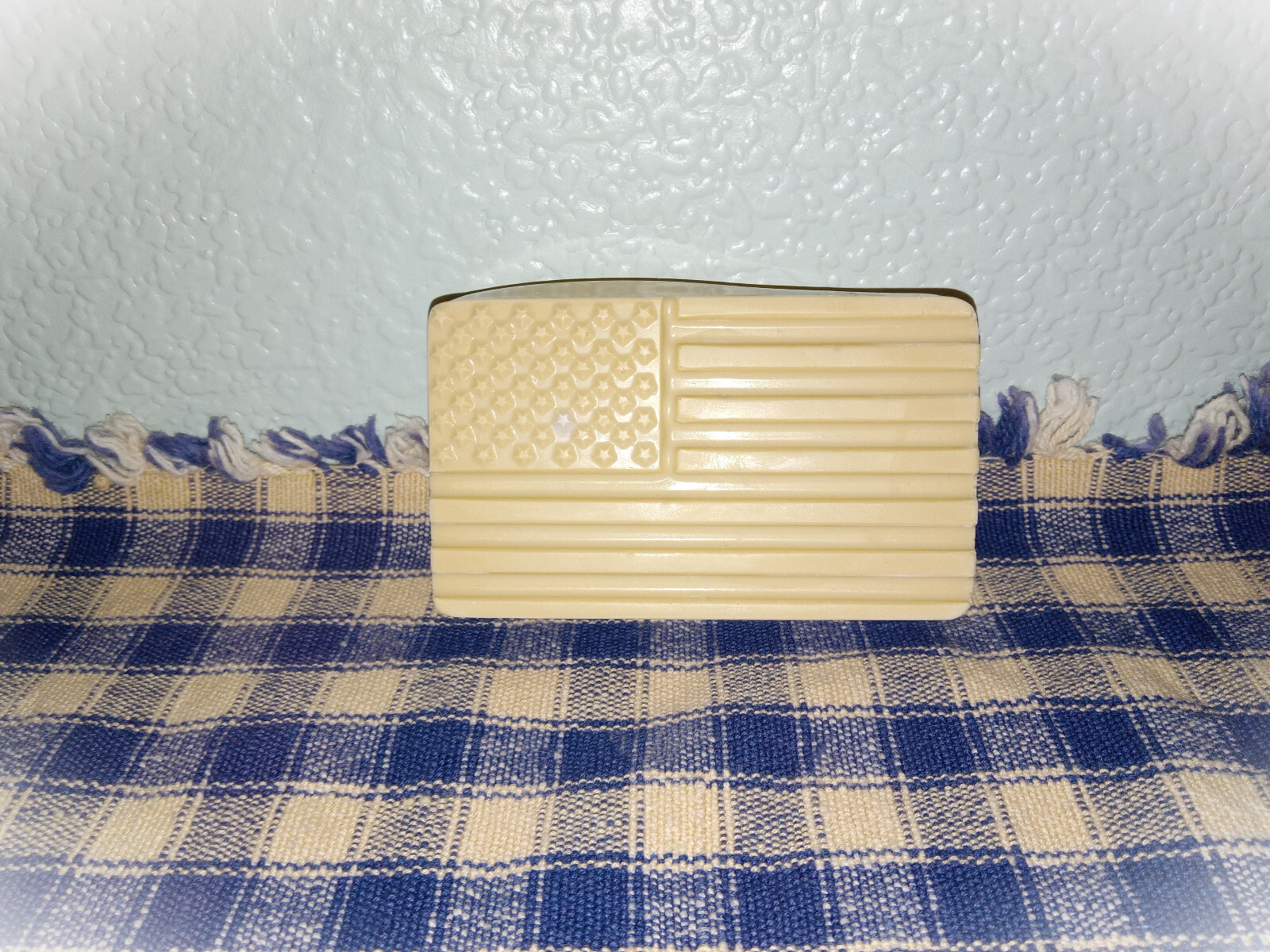 USA Flag Bar Soap, choice of soap type, scent, FREE shipping, 180+ scents