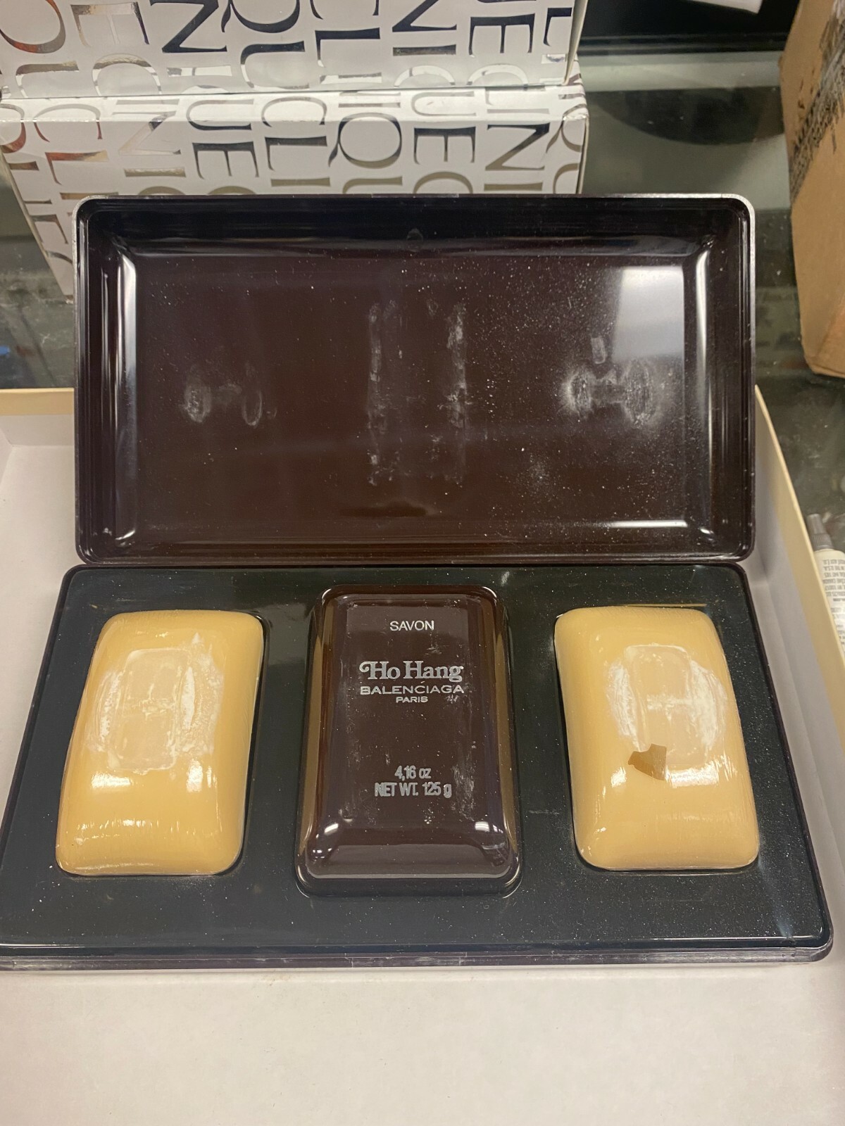 Ho Hang by Balenciaga Savons de Toilette Body Soaps Set of 3 (4.2 oz each)