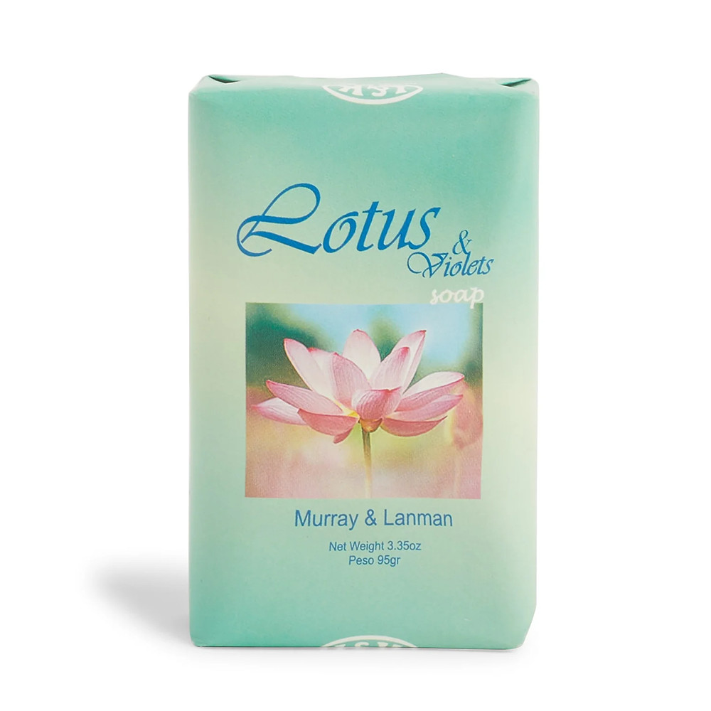 1 Pack – L&K Murray & Lanman Florida Water , Lotus and Violet Soap