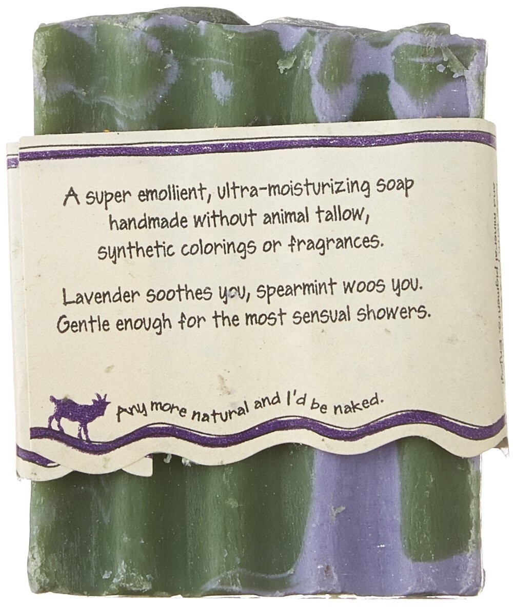 New Indigo Wild Zum Bar Goat’s Milk Soap Lavender Mint