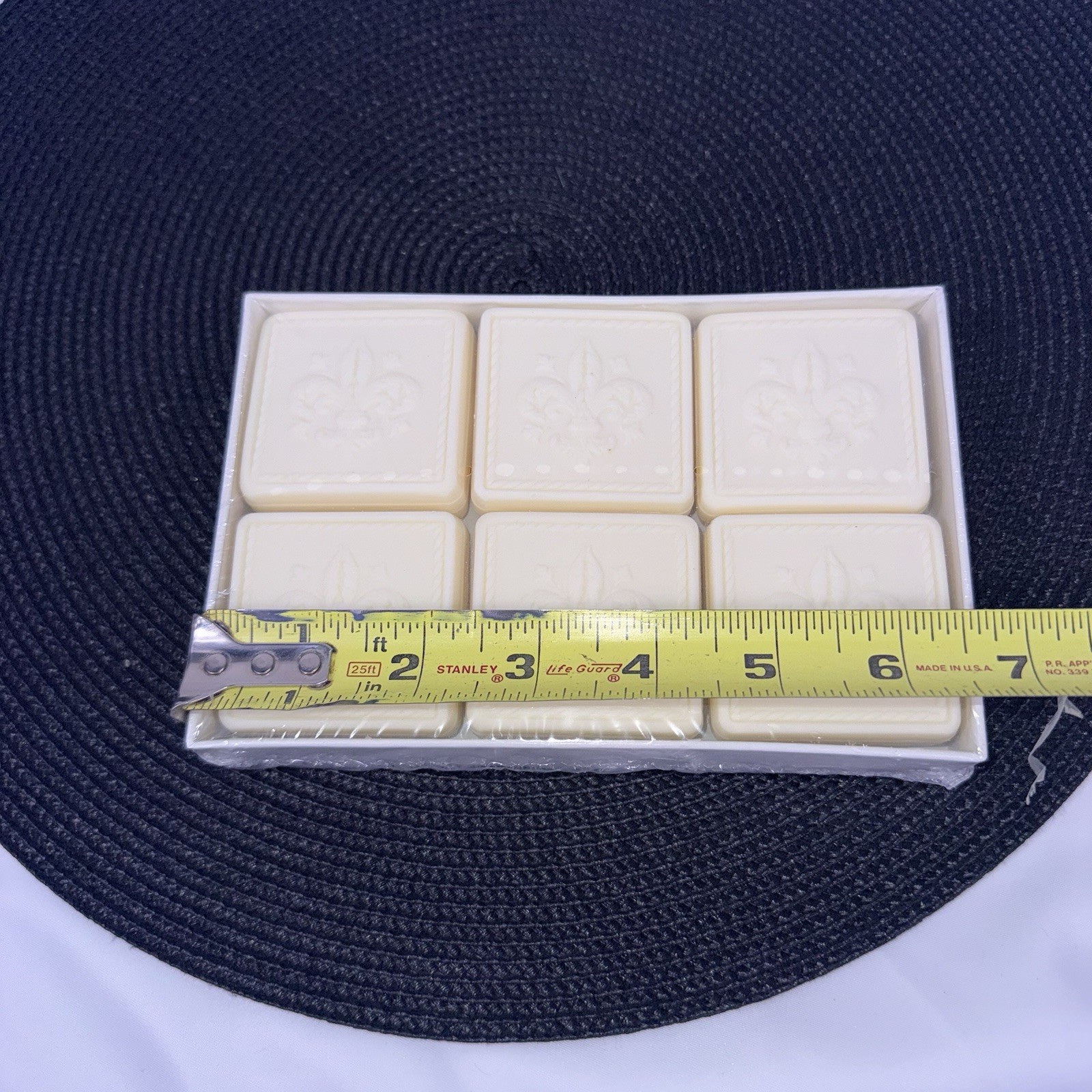 NEW 6 Handmade Italian Tuscan Lavender Soaps Saponificio Artigianale Fiorentino