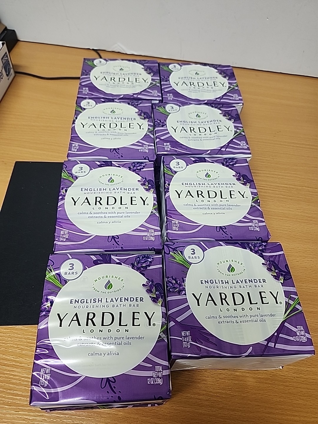 (8) 3 Pack Yardley London English Lavender Nourishing Bath Bar Soap 4 oz Each…