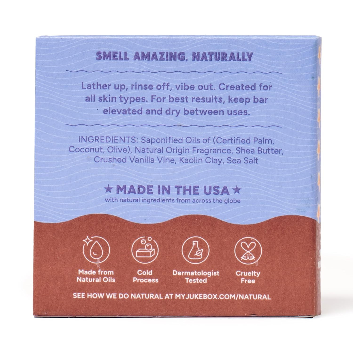 Natural Womens Bar Soap Set 5 Pack Creamy Lather Shower Bath Skin Care Gift Set