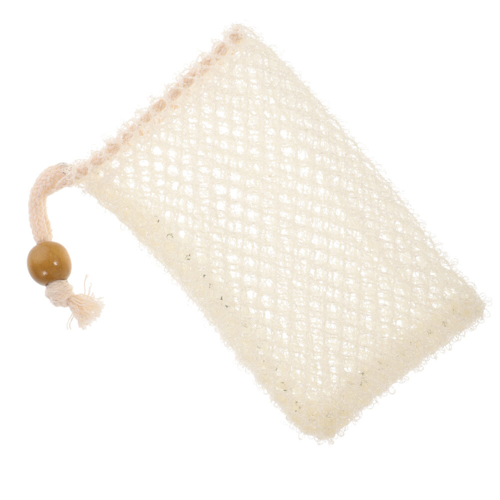 Exfoliating Soap Saver Pouch Nylon Soap Bubble Storage Bag for Bath