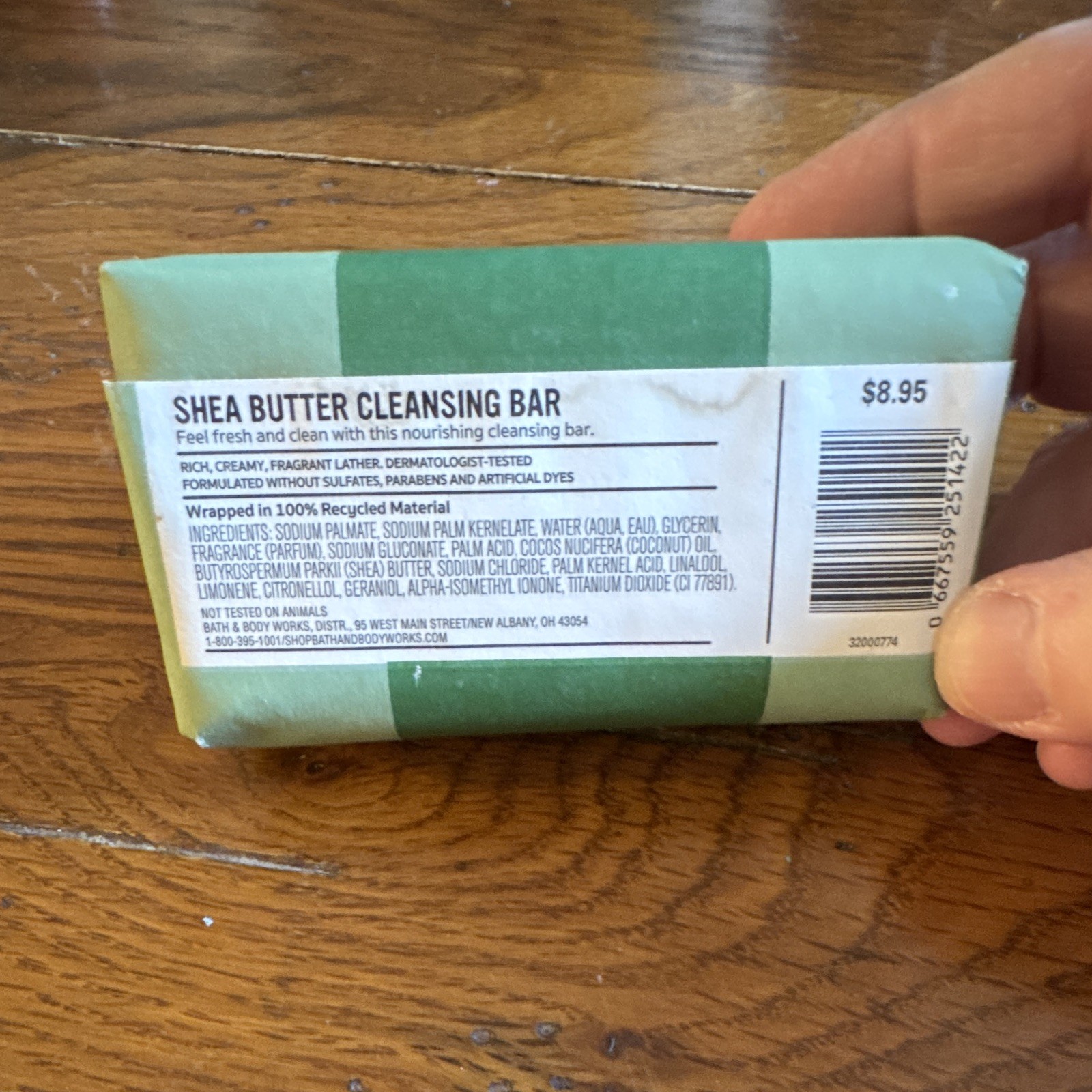 Bath & Body Works Aromatherapy Eucalyptus Spearmint Bar Soap 5 oz
