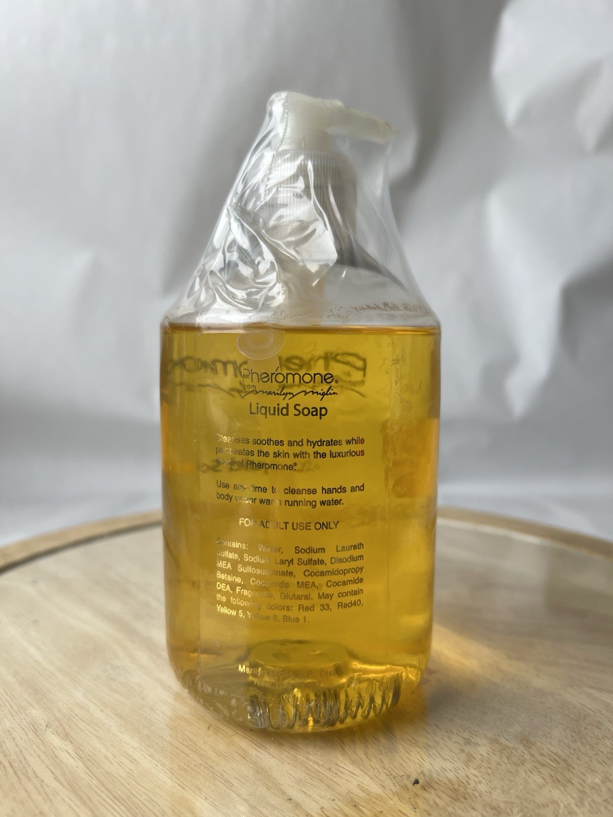NEW Sealed PHEROMONE BY MARILYN MIGLIN Liquid Soap – 7.5 Fl. Oz./517 mL.