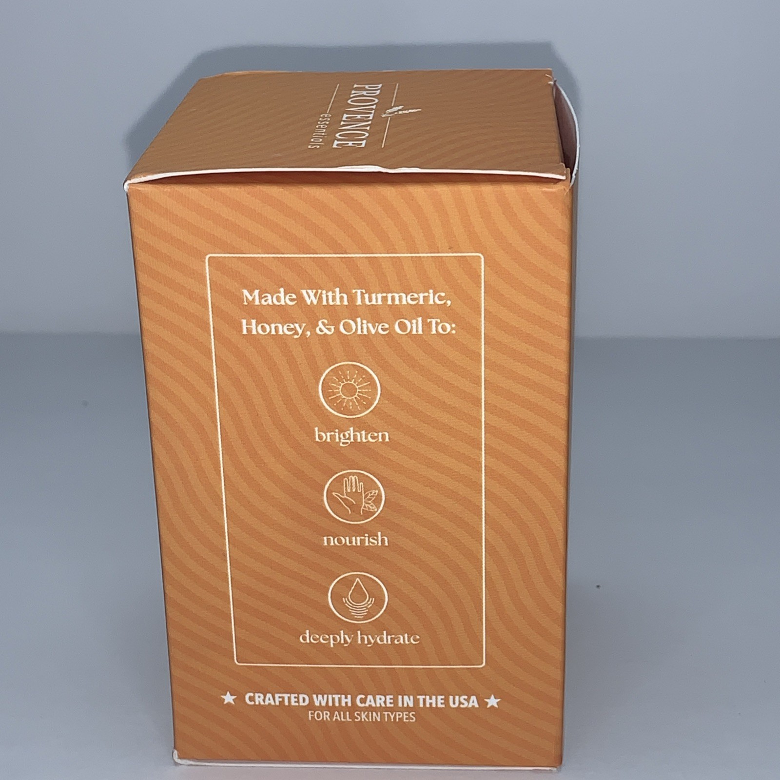 Provence Essentials Turmeric & Honey Moisturizing Soap Set 3 Bars 5 oz each