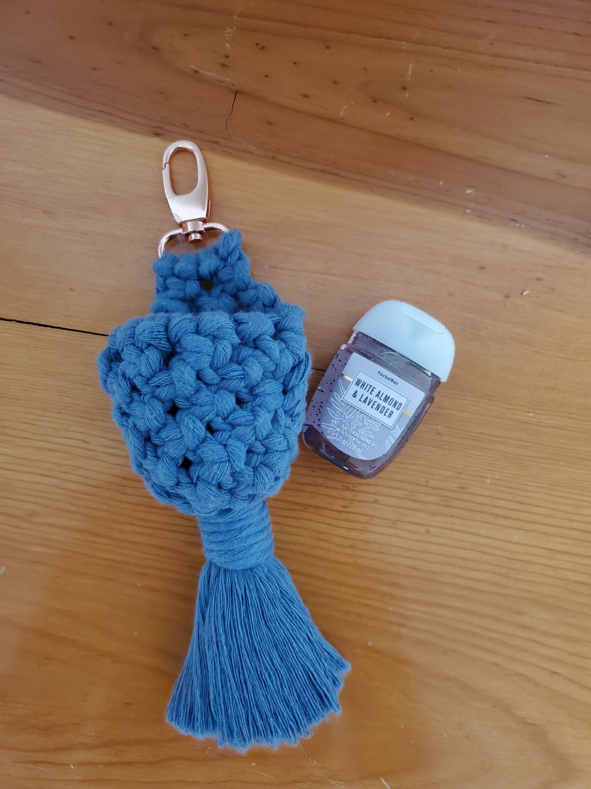 Bath Body Works Pocket *Bac Holder Case Sleeve for Hand Gel Custom Color macrame