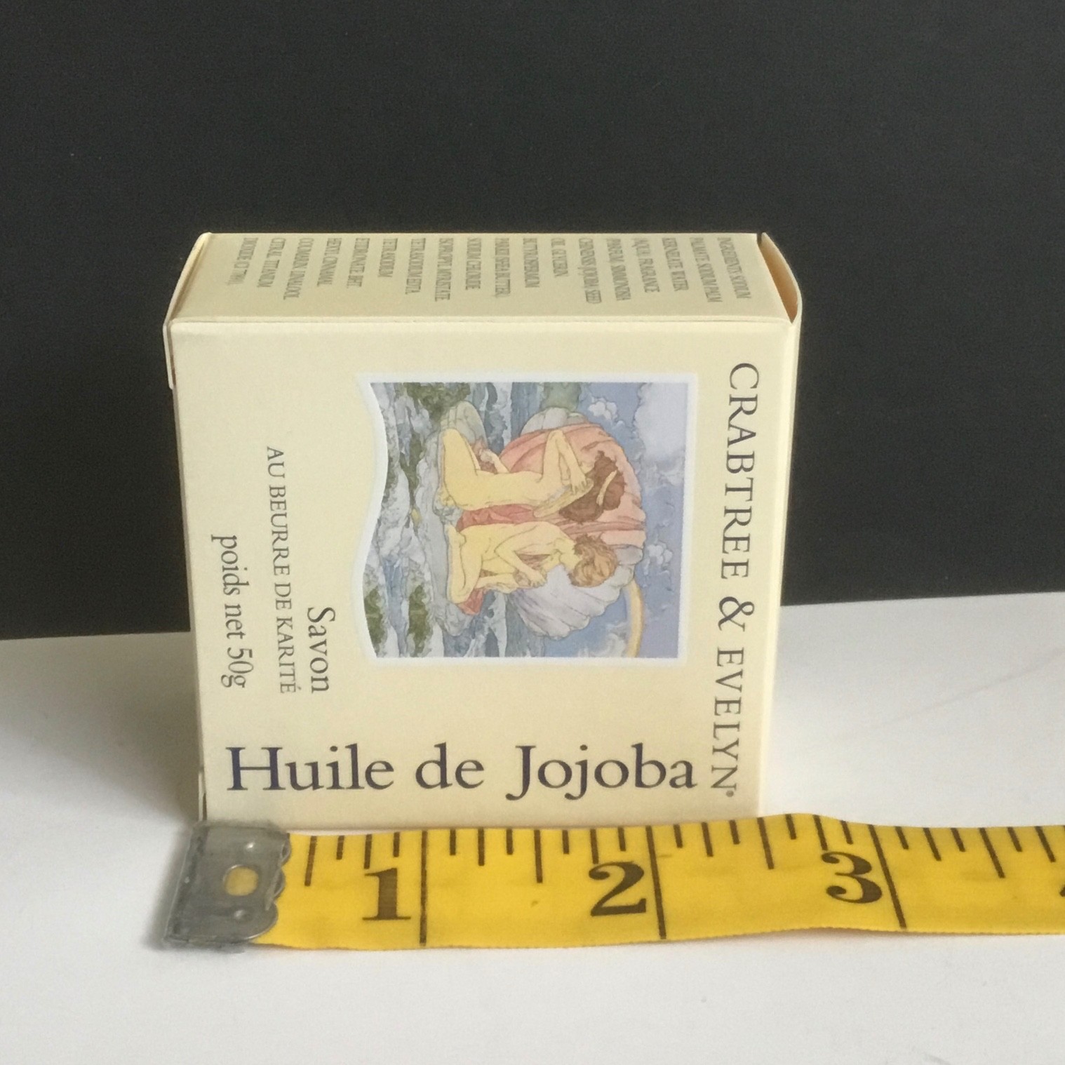 Crabtree & Evelyn S/3 Jojoba Oil Triple Milled Soap w/ Shea Butter 1.76 oz NIB