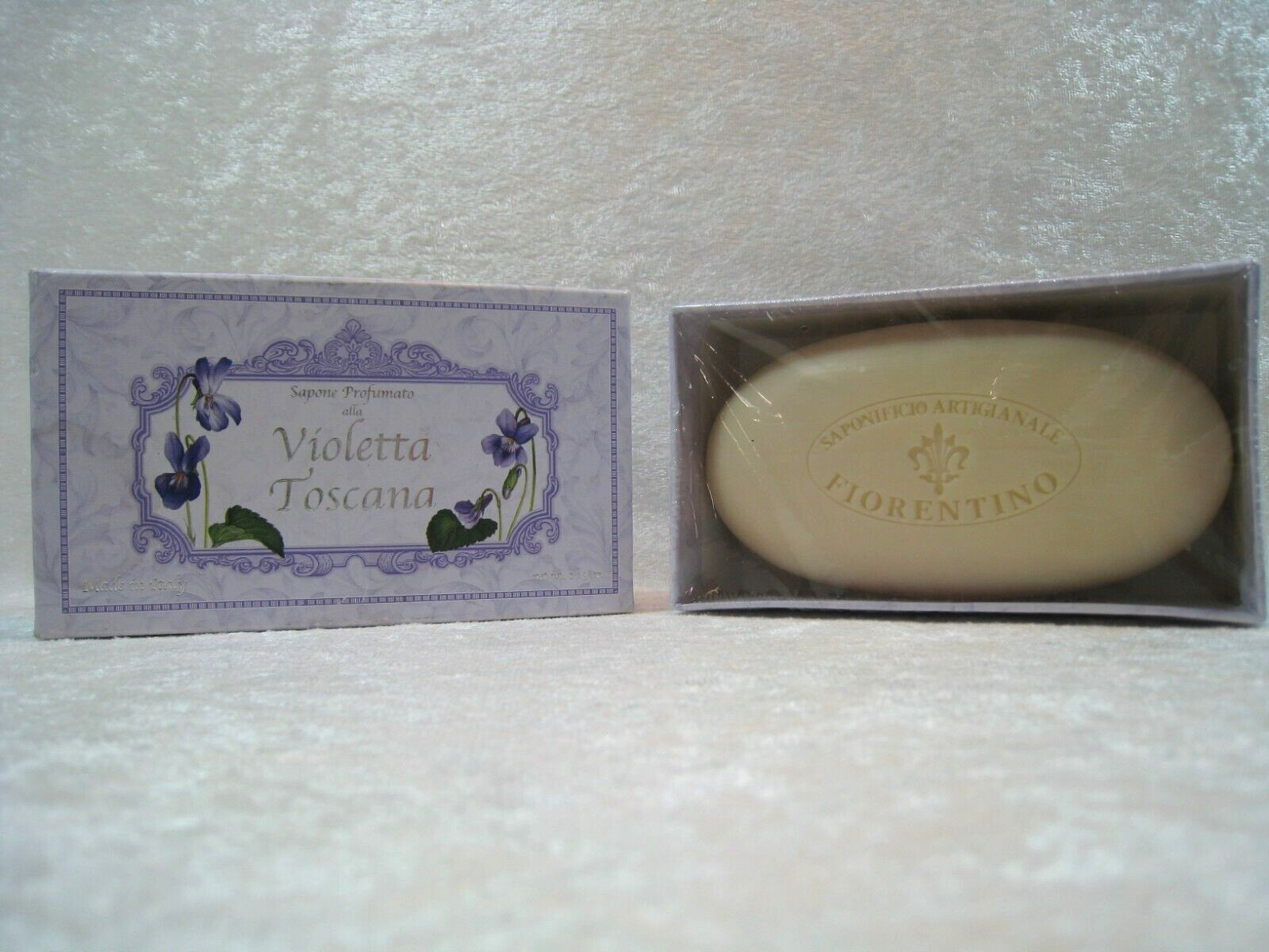 Saponificio Artigianale Fiorentino Violetta Violet Handmade In Italy 10.5 Oz