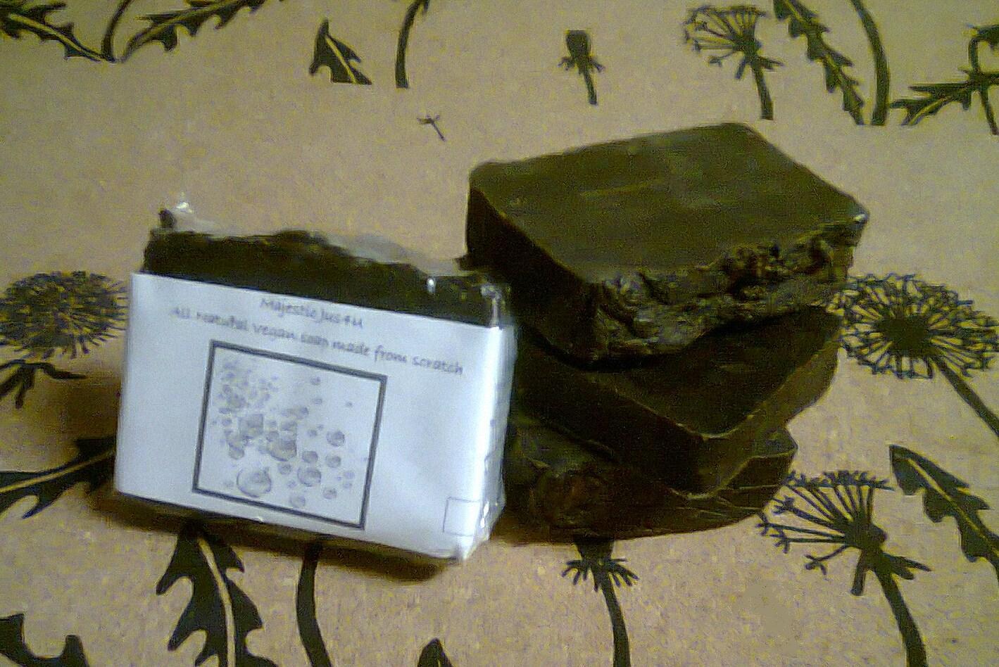 Genuine 100% DARK Pine Tar Super Moisturizing Herbal soap Gr8 for various skin