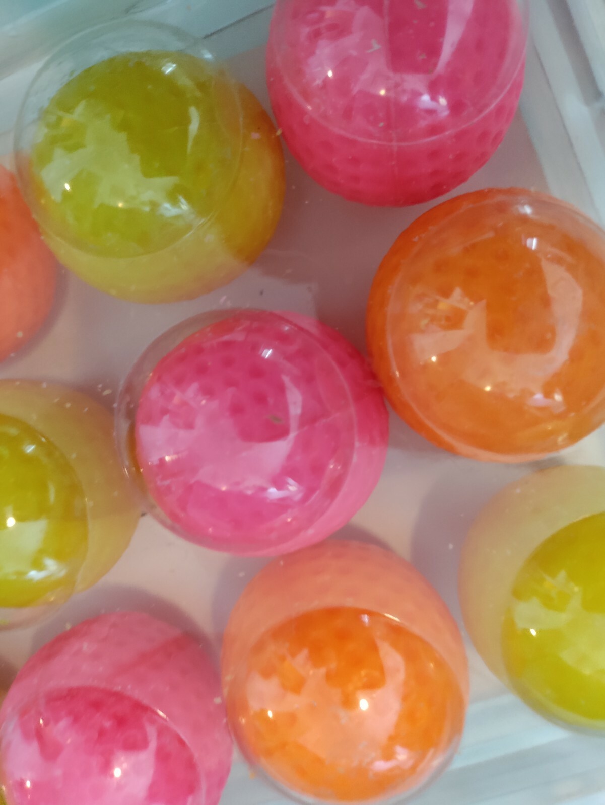 Vintage Pro Classic Neon Golf Ball Soap set of 12 Twincraft Twinscents