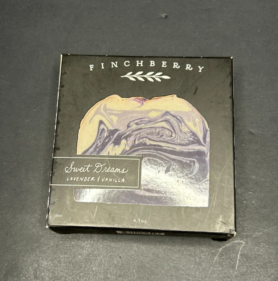 FinchBerry Sweet Dreams Gourmet Soap Glitter Top 4.5 oz New in Box