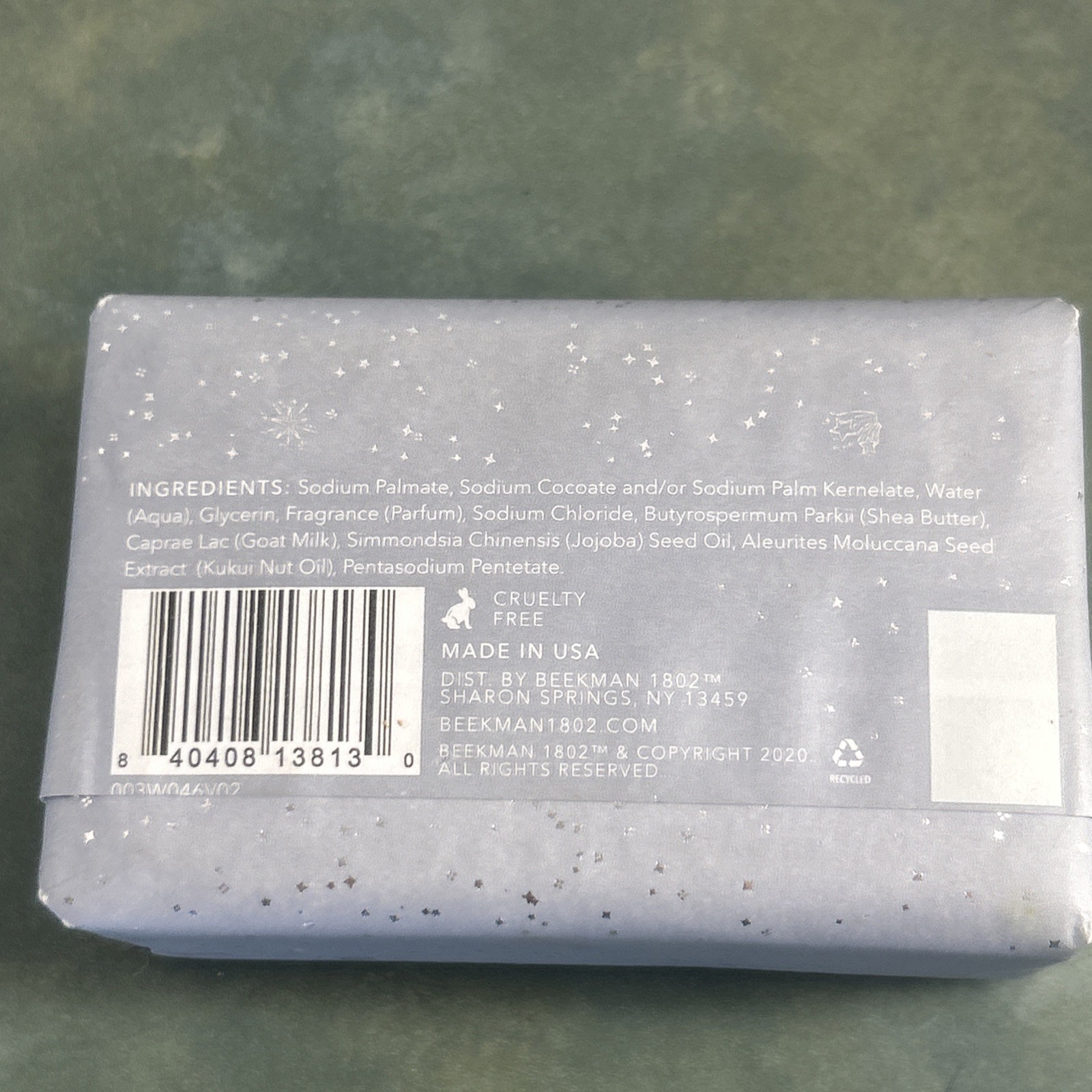 Beekman 1802 TWINKLETWINKLE Goat Milk Bar Soap 9.0 oz NEW