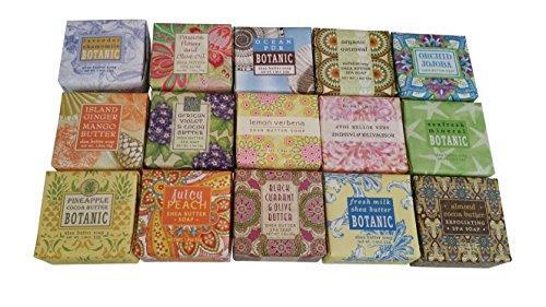 Greenwich Bay Trading Company Soap Sampler 15 pack of 1.9oz bars – Bundle 15