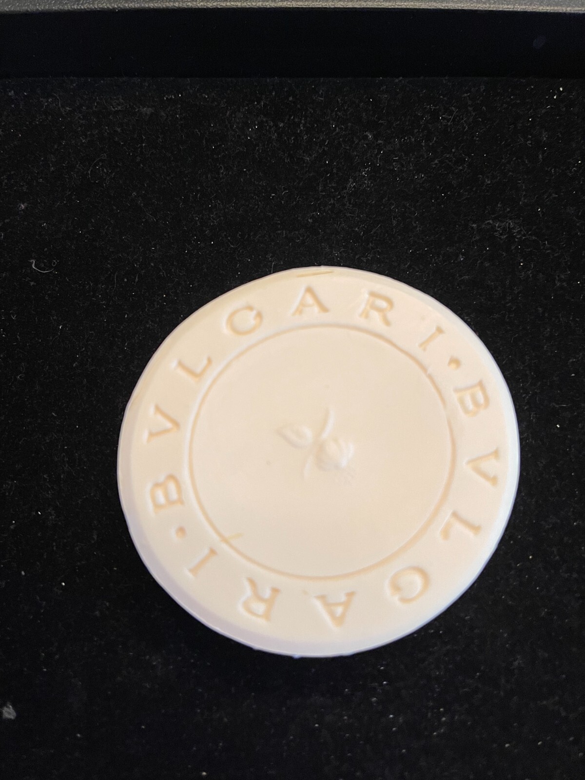 Bvlgari Eau Parfumee Au The Blanc Soap 2.6 oz 75 gms NIB BULGARI Scented Luxury