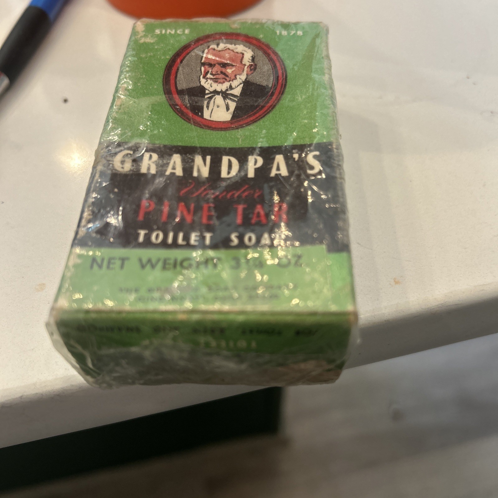 Grandpa’s Wonder Pine Tar Vintage Bar Soap