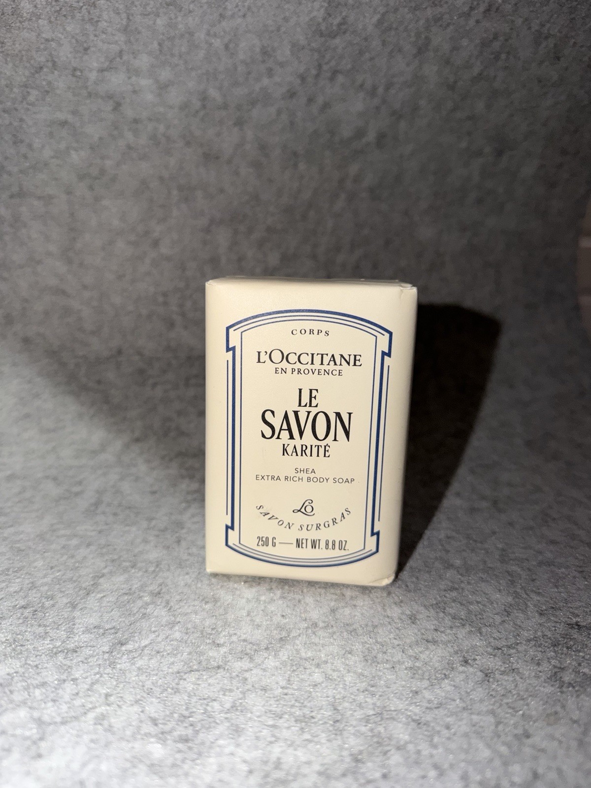 L’OCCITANE Shea Butter Hand & Body Soap Bar Moisturizing Gentle Cleanser