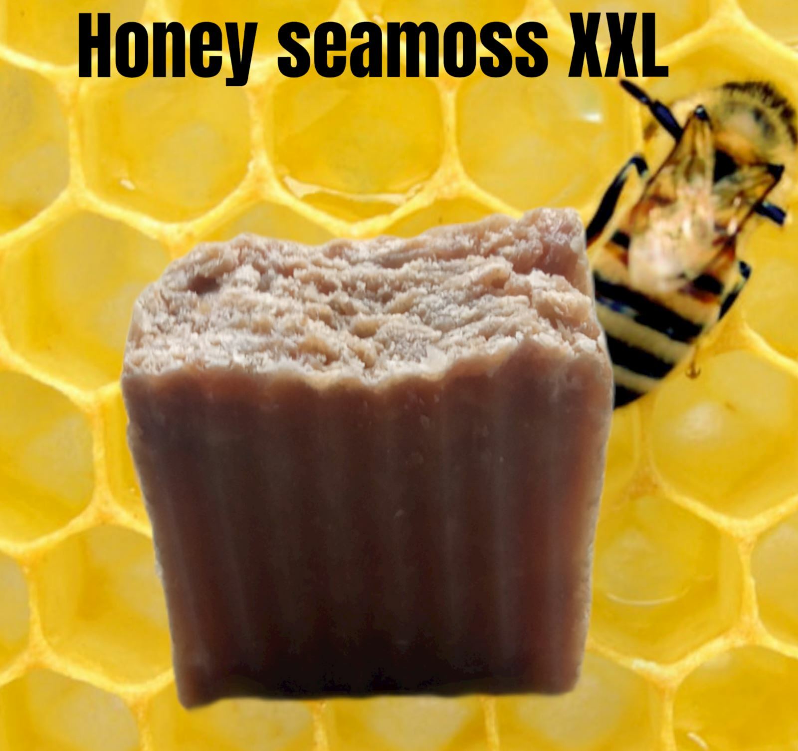 Honey Sea Moss Premium Plant-based soap bar