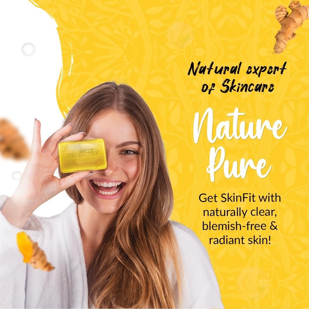 Medimix Ayurvedic Turmeric & Argan Oil Soap 115g – Skin Hydration