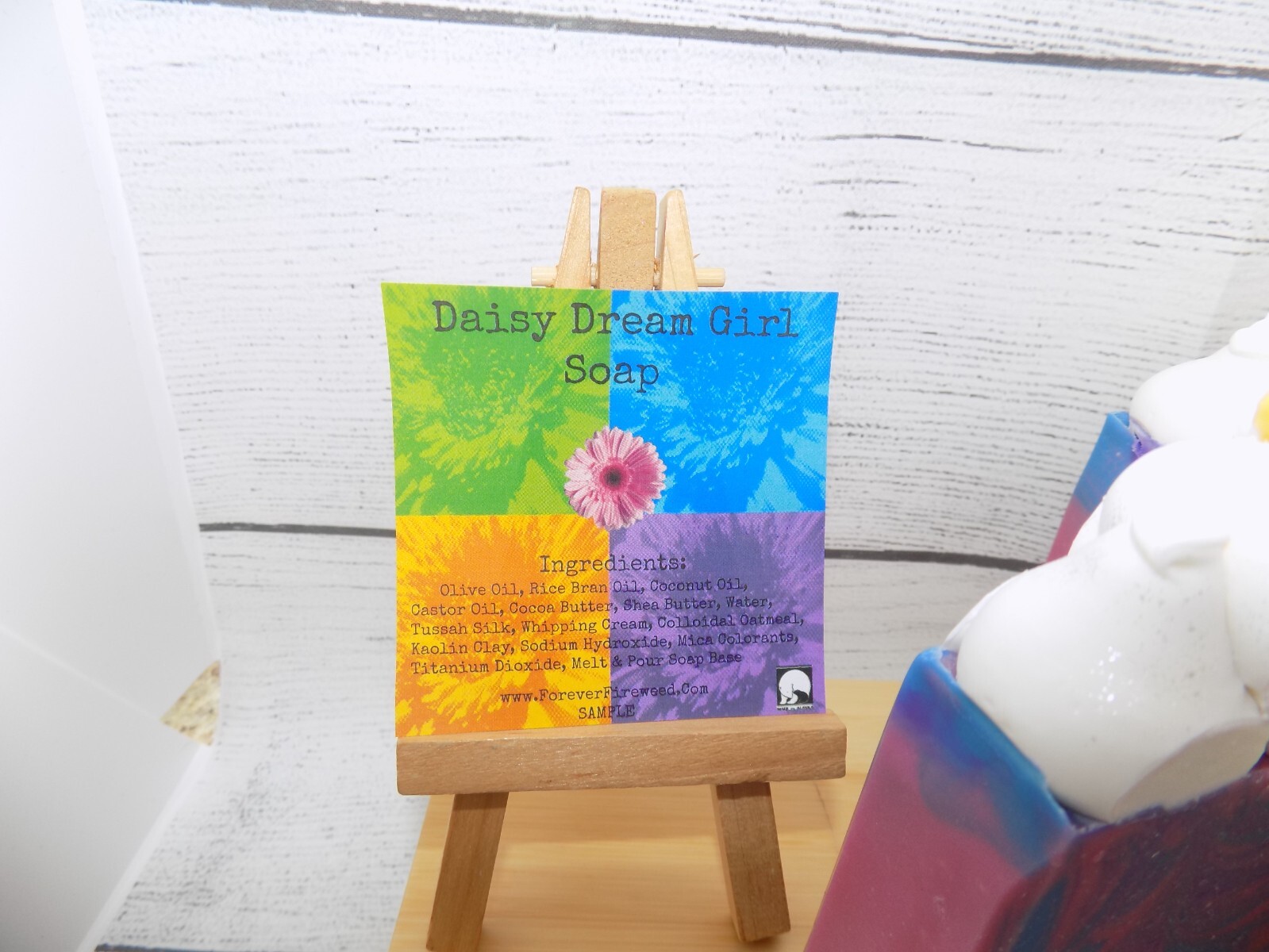 Daisy Dream Girl Handmade Bar Soap