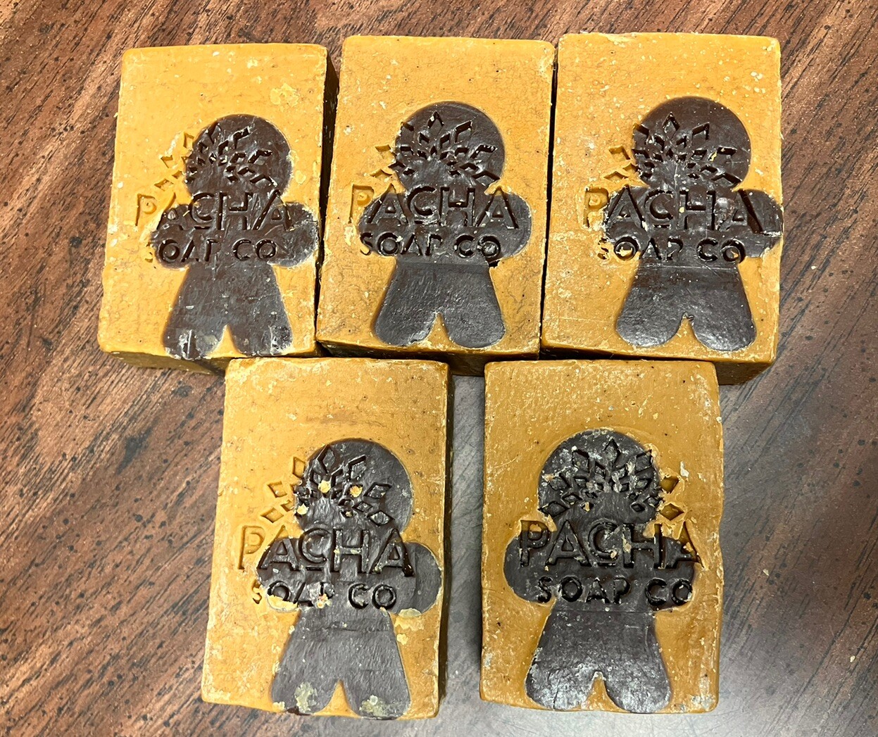 15! Pacha Co. Gingerbread Men Soap Ginger Christmas Cookie Scent Natural 15 Bars