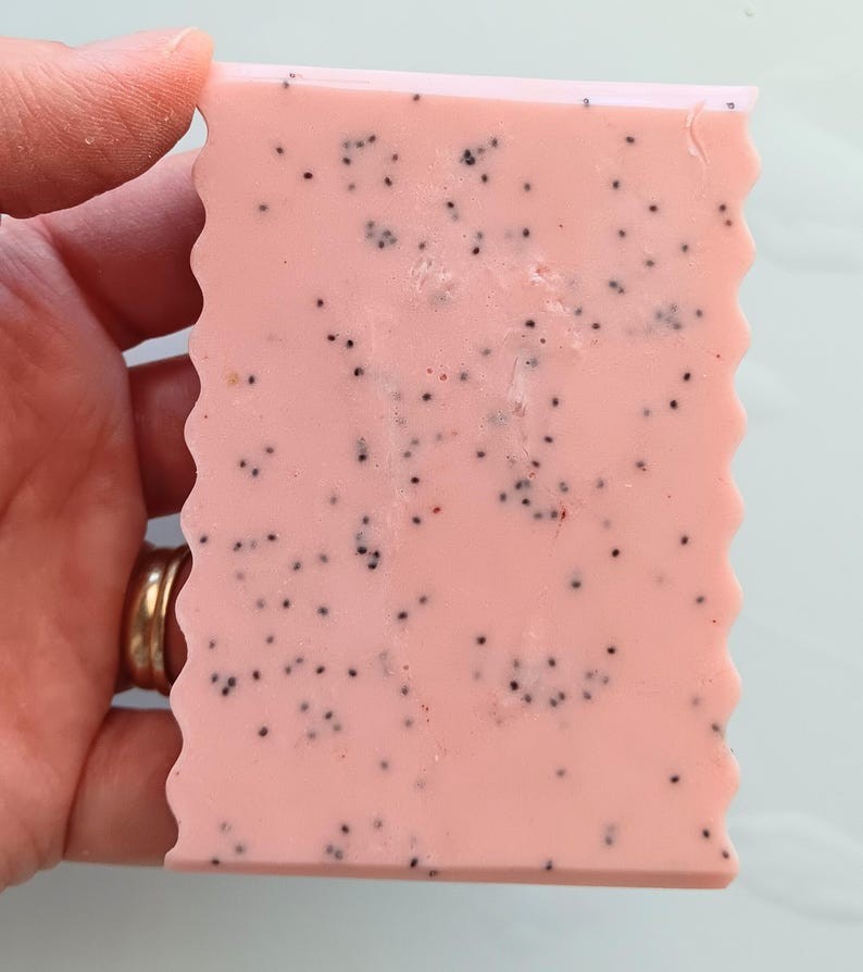 Watermelon Wildflower Handmade Goat’s Milk Soap | Poppy Seed Watermelon Seed Oil