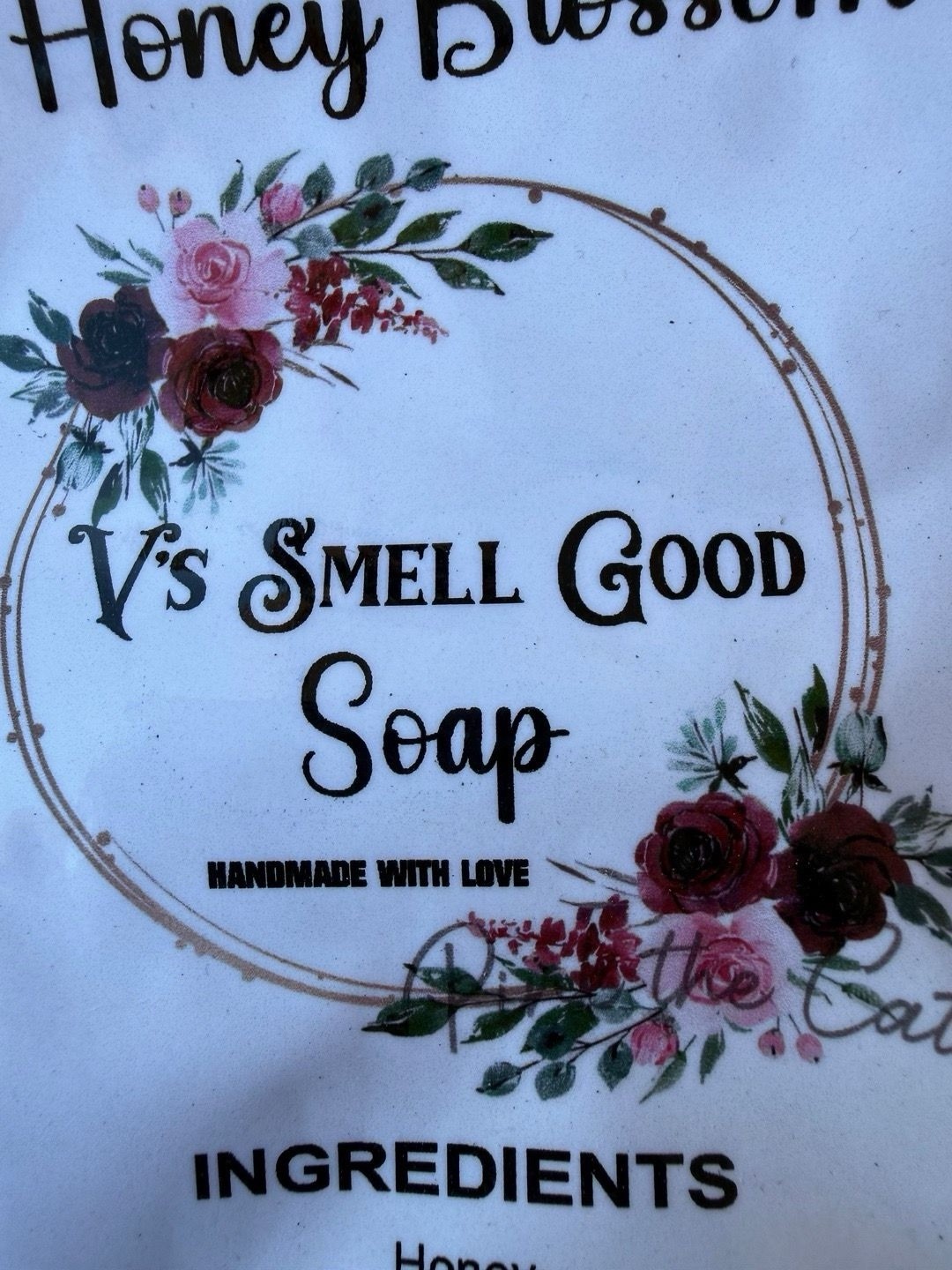 V’s Smell Good Soap Handmade Moisturizing Body Bar Soap Assorted Scents & Shapes
