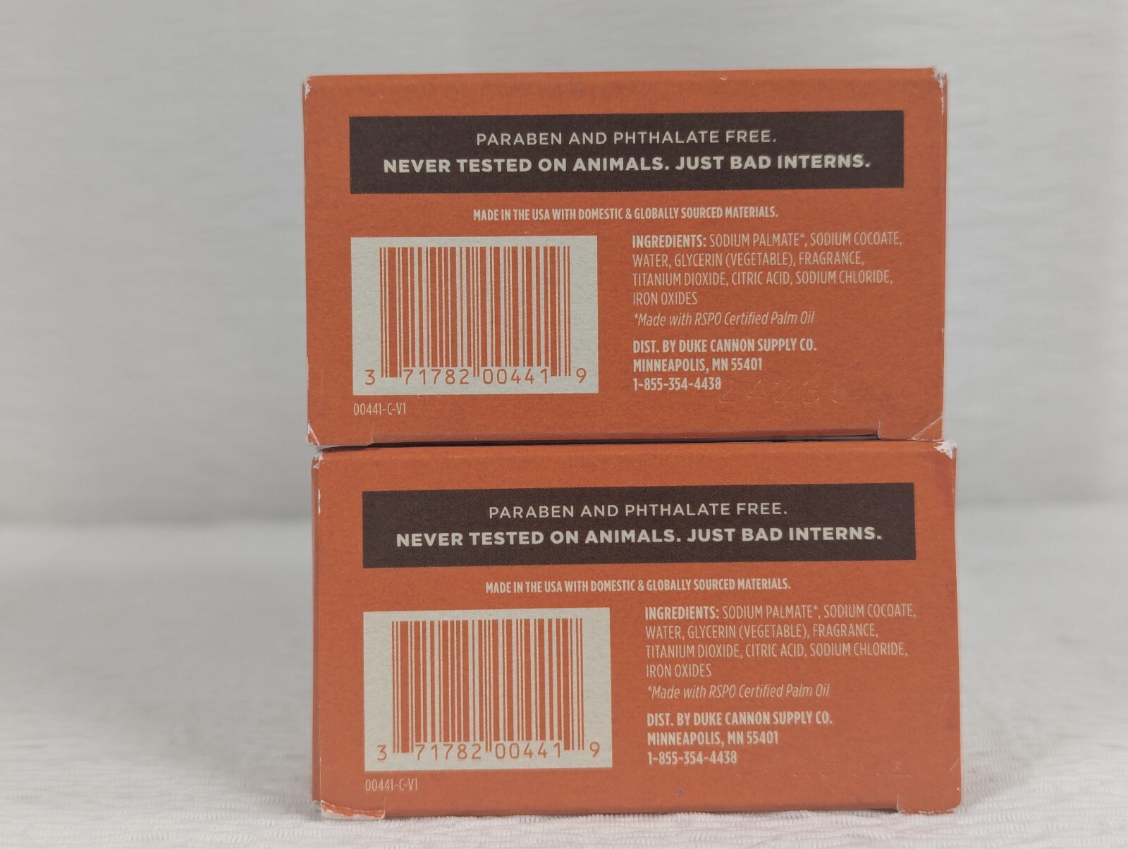 Duke Cannon – Big Ass Brick of Soap – Yule Brick – 10oz – 2 Pack