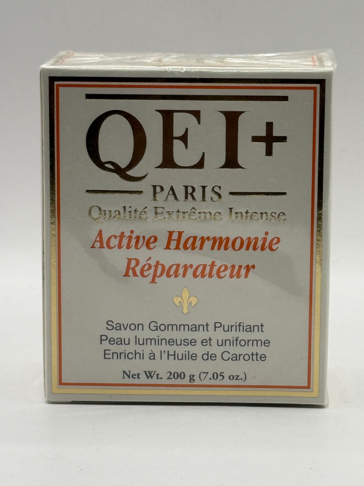 QEI+Paris~Active Harmonie Exfoliating Purifying Soap With Carrot Oil 200ml