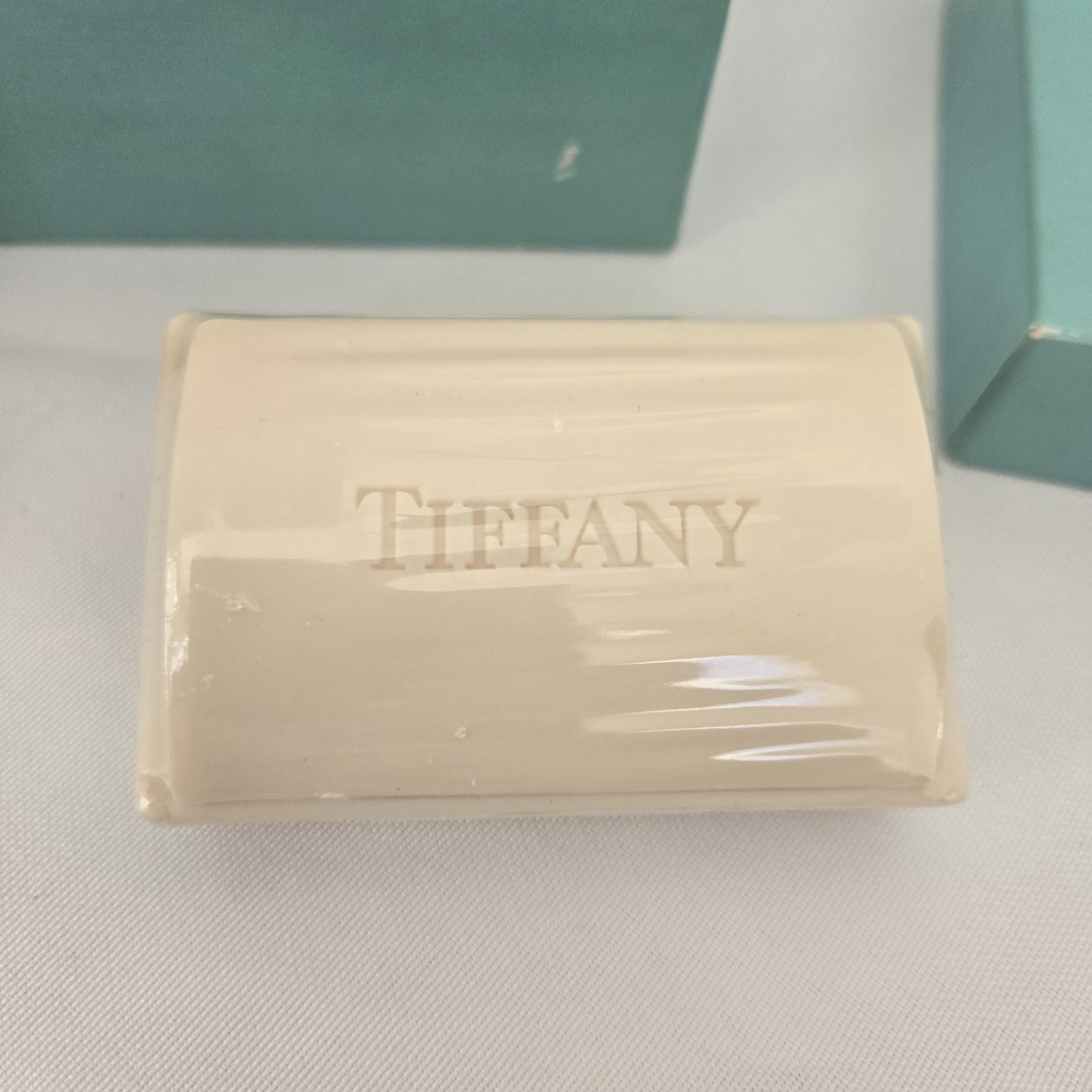 Vintage Tiffany & Co., Guest Soap (perfumed bar soap). NOS w/Box and Pouch