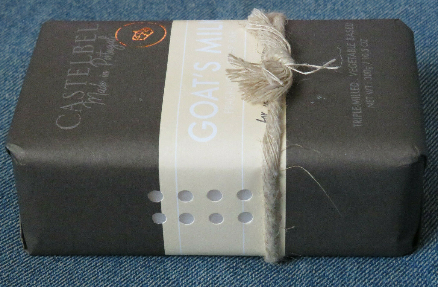 Castelbel Goat’s Milk Triple-Milled Fraganced Soap Bar