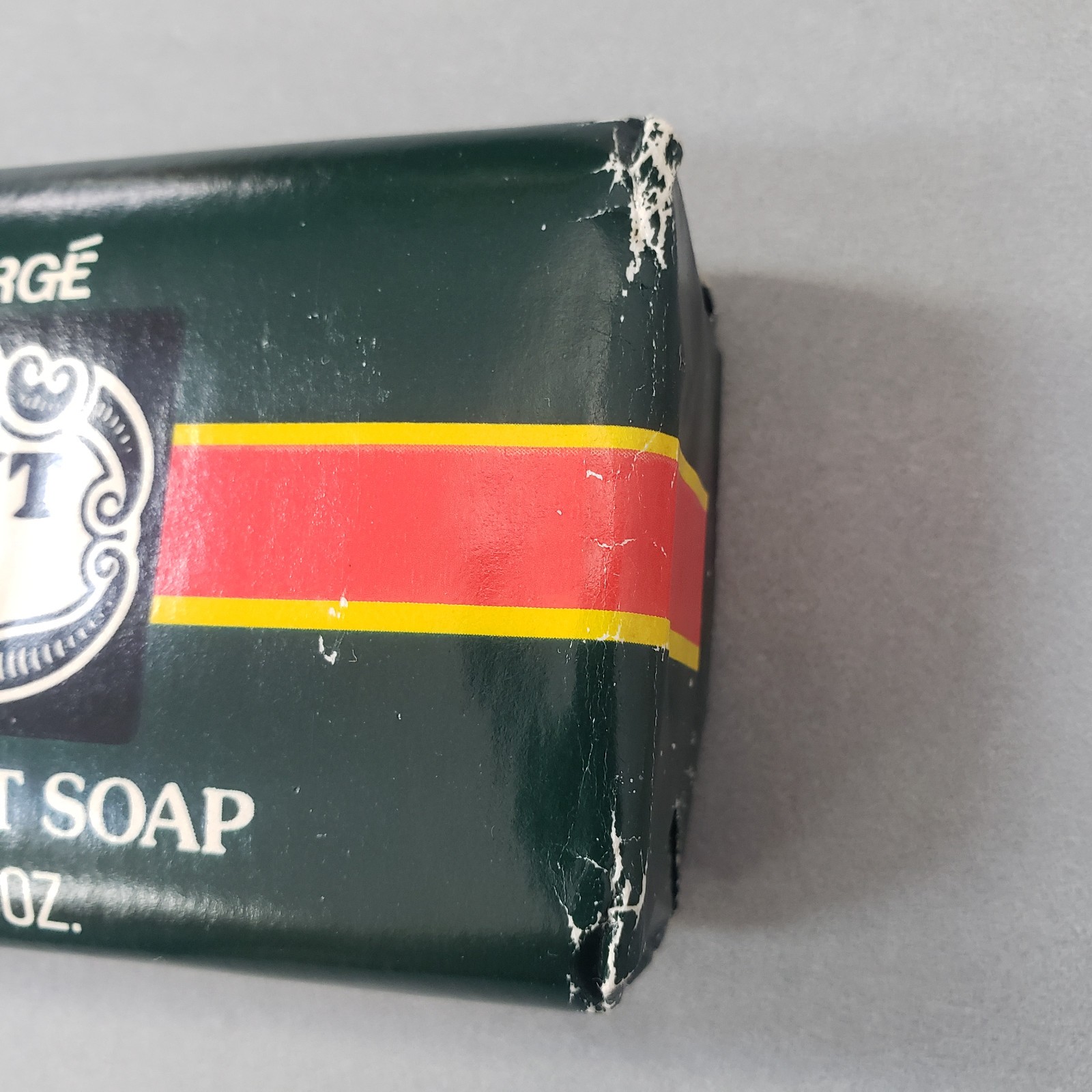 Vintage Faberge Brut 33 Deodorant Soap 4 oz Made in England NOS New in Package