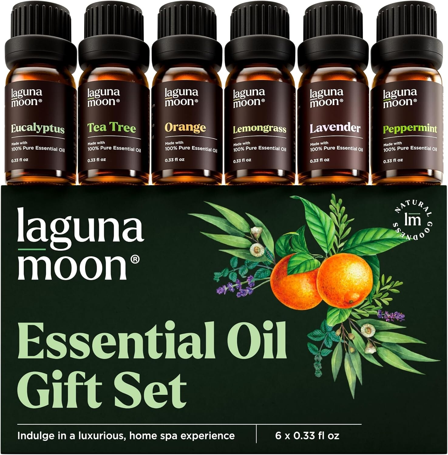 Essential Oils Top 6 Pack Set Pure Essential Oil for Diffuser,Humidifier,Massage