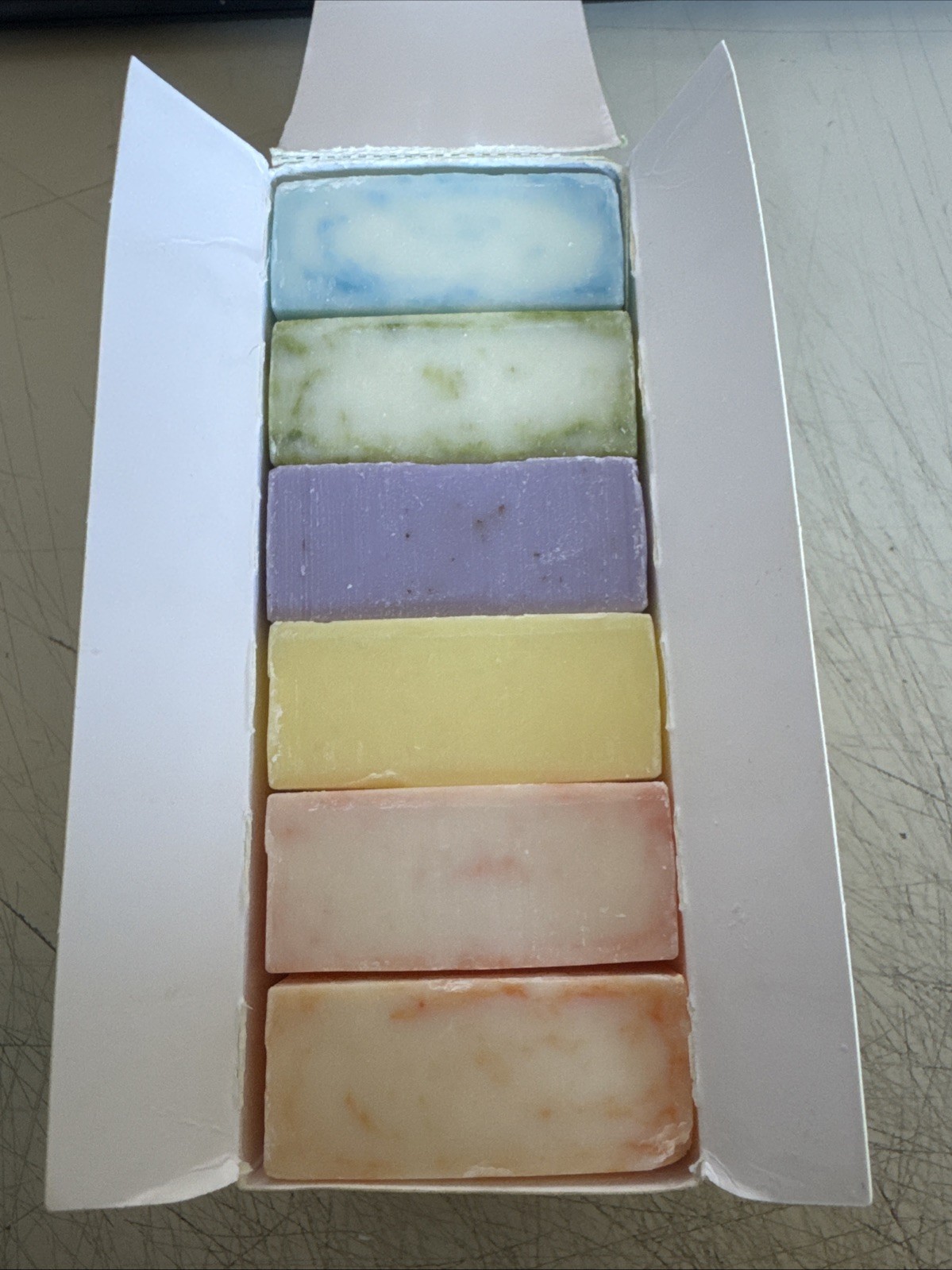 Bela 6-Pack Assorted Triple Milled Pure Natural Soap Bars 3.3 oz.