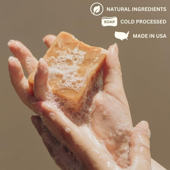 Natural Bar Soap for Men – 10 Pack Variety, Organic and Paraben-Free Cleansing