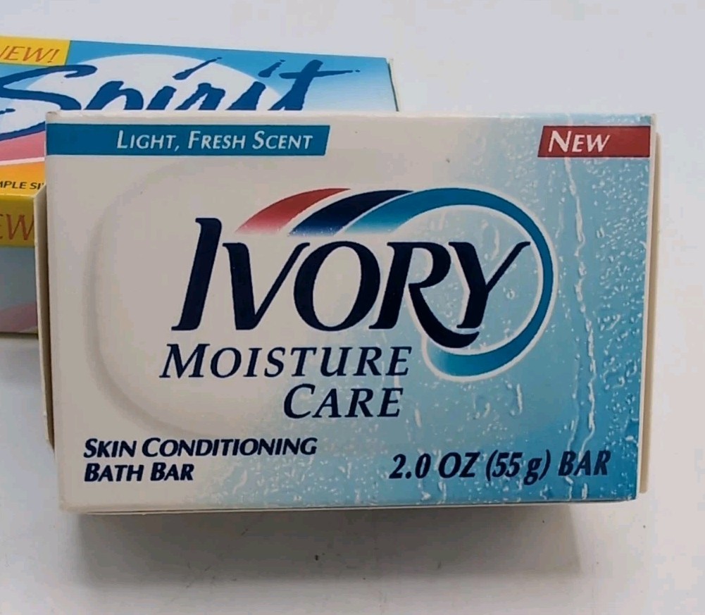 Lot Of 3 Vintage Deodorant Soap Bars 2oz/1oz Each New & Sealed NOS
