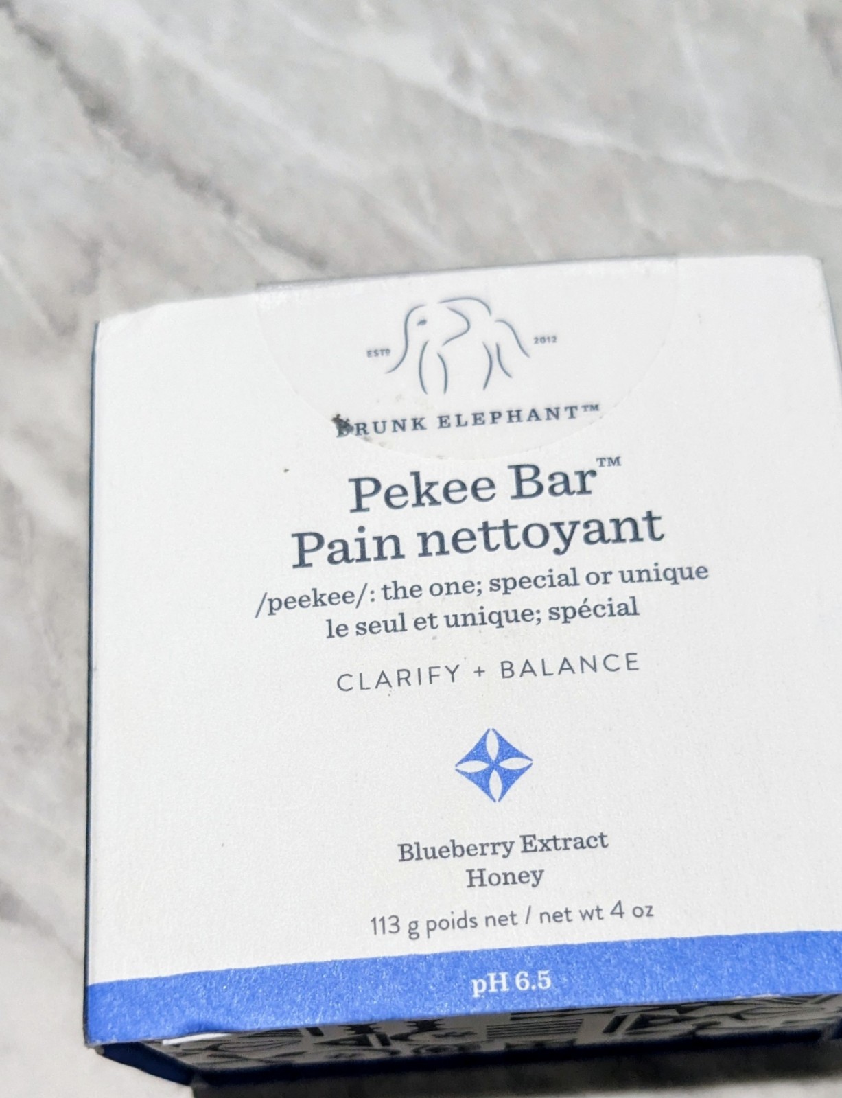 Drunk Elephant Pekee Bar – Multi-Tasking Face Wash and Moisturizing Bar Clean