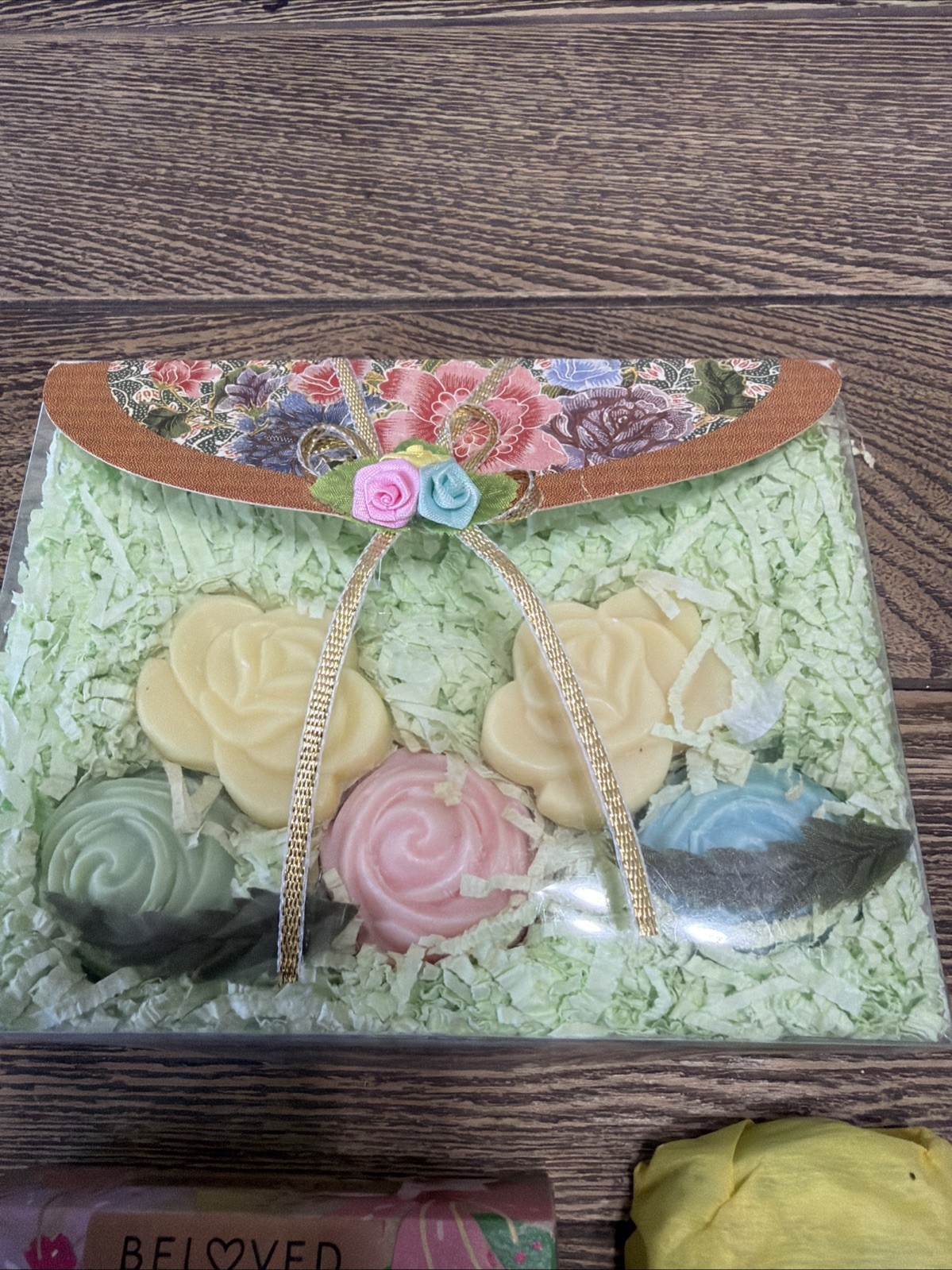 Decorative Hand Soap Lot Beloved Cherry Blossom & English Jasmine & Rose Shaped